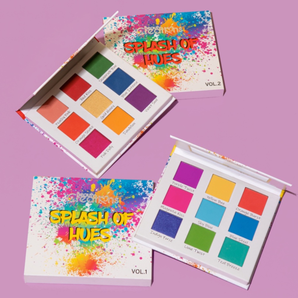 BEAUTY CREATIONS - SPLASH OF HUES DUO - VOLUMN 1 & VOLUMN 2